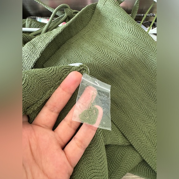 Finders Keepers Iggy knit halter dress. Green. Size small. EUC. - Picture 13 of 15